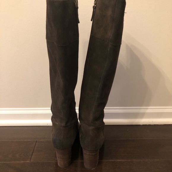 Tesori Brown Suede Boots - Picture 6 of 8